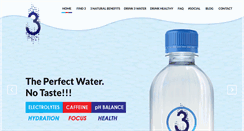 Desktop Screenshot of drink3water.com